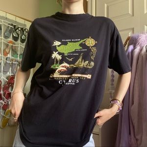 ✨SOLD✨ mediterranean sea tshirt 🐬